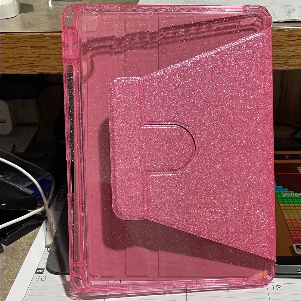 Glitter Pink Tablet Cover